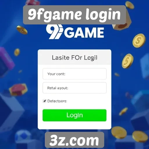 Como fazer login no 9fgame